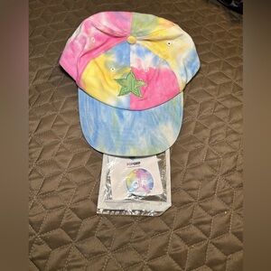 Tie Dye Jeffree Star Hat and Pop Socket
